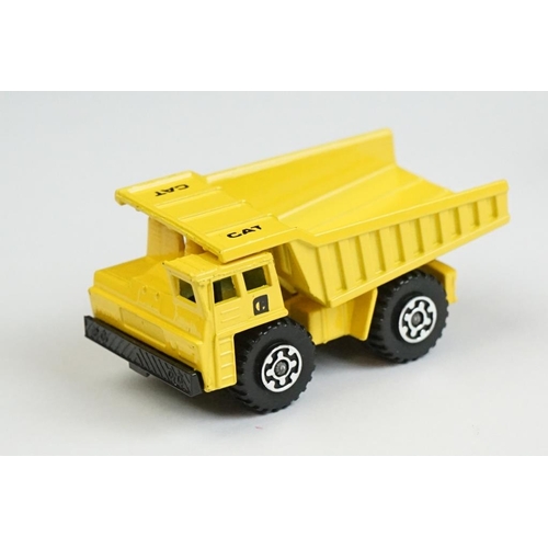 1327 - Ten boxed Matchbox 75 Series diecast models to include 10 x Superfast (49 Crane Truck, 58 Faun Dump ... 