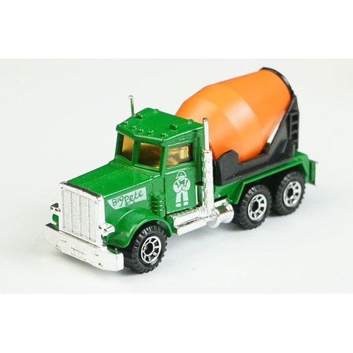 1327 - Ten boxed Matchbox 75 Series diecast models to include 10 x Superfast (49 Crane Truck, 58 Faun Dump ... 