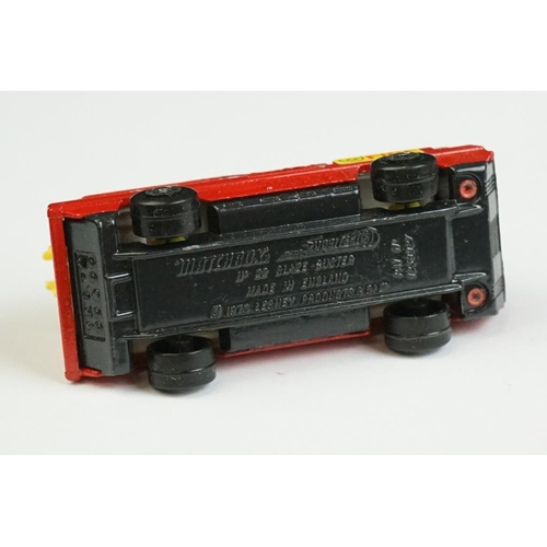 1327 - Ten boxed Matchbox 75 Series diecast models to include 10 x Superfast (49 Crane Truck, 58 Faun Dump ... 