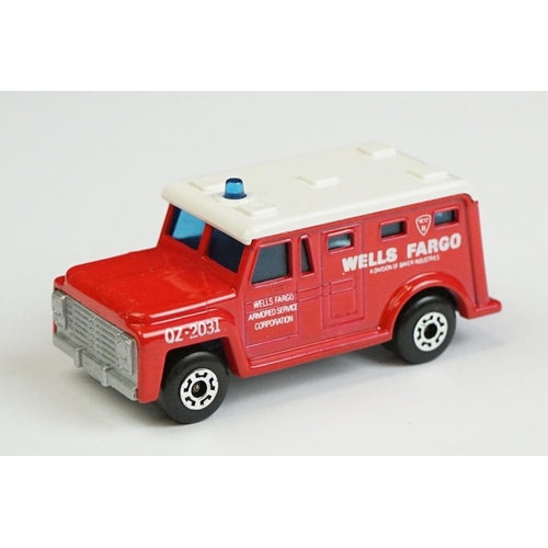 1327 - Ten boxed Matchbox 75 Series diecast models to include 10 x Superfast (49 Crane Truck, 58 Faun Dump ... 