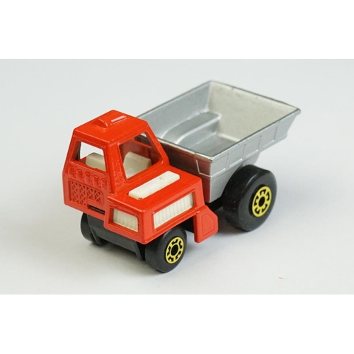 1327 - Ten boxed Matchbox 75 Series diecast models to include 10 x Superfast (49 Crane Truck, 58 Faun Dump ... 