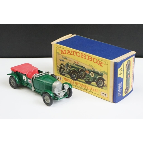 1329 - 11 Boxed Matchbox Lesney diecast models to include 6 x Matchbox 75 Series (27 Cadillac Sedan (box mi... 