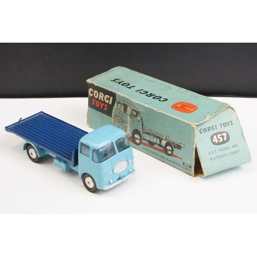 1332 - Seven boxed diecast models to include 2 x Corgi (211S Studebaker Golden Hawk (diecast gd-vg, box gd)... 