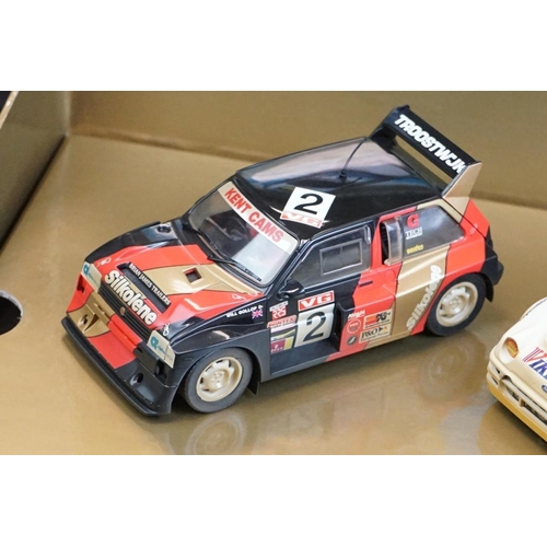 264 - Boxed ltd edn Scalextric The Classic Collection C3267A Classic Rallycross Will Gollop Metro GR4 vs M... 