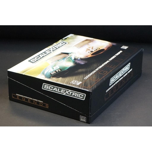 271 - Boxed Scalextric Legends C3898A Goodwood International Sussex Trophy slot car set, complete with cer... 