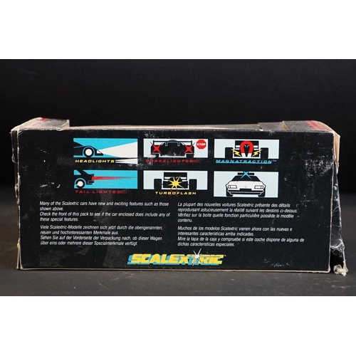 277 - Five boxed Scalextric slot cars to include C.596 Calibra Old Spice, C.456 Ford Cosworth, H.631 Opel ... 