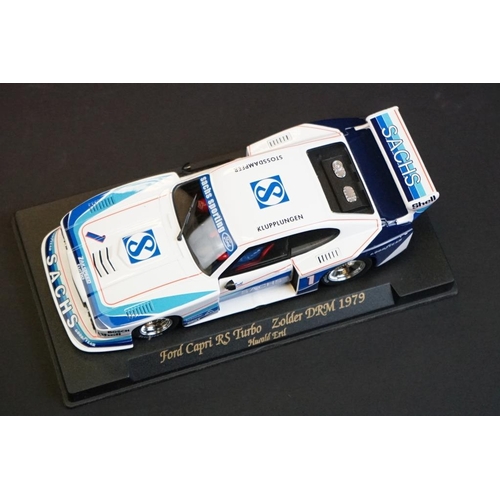 280 - Five cased Fly slot cars to include A88 Dodge Viper, A53 Porsche GT1, A51 Porsche GT1, A108 Lister S... 