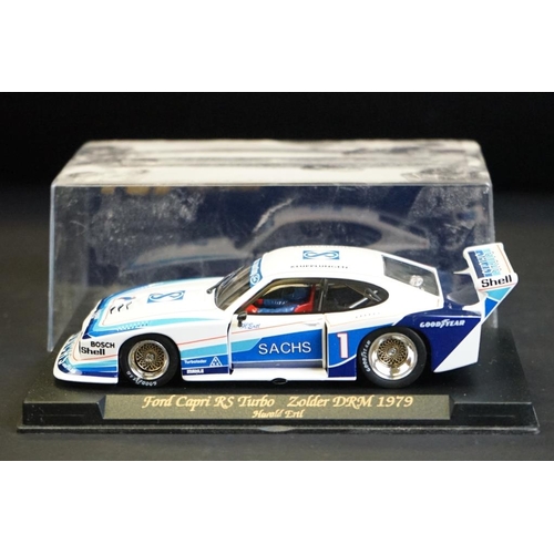 280 - Five cased Fly slot cars to include A88 Dodge Viper, A53 Porsche GT1, A51 Porsche GT1, A108 Lister S... 