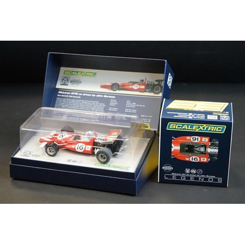 288 - Three boxed ltd edn Scalextric slot cars to include 2 x Celebrating 60 Years (C3831A Bentley Contine... 