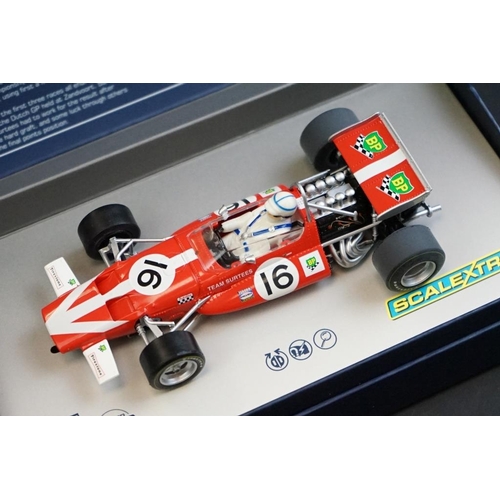 288 - Three boxed ltd edn Scalextric slot cars to include 2 x Celebrating 60 Years (C3831A Bentley Contine... 