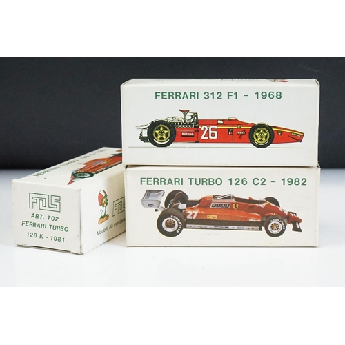 1021 - 20 Boxed metal racing car model kits to include 5 x GPM Racing, 4 x FDS, 3 x Automany, 2 x Team T, 1... 