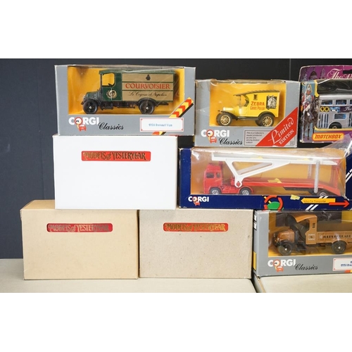 1193 - Around 110 boxed diecast models, mostly Matchbox Models Of Yesteryear and 6 Corgi Classics, plus cab... 