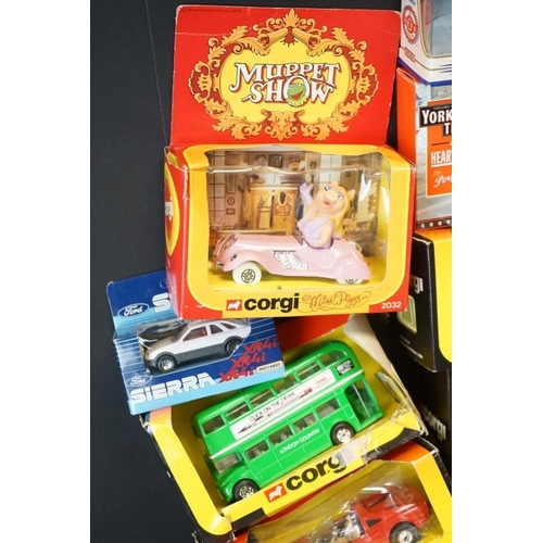 1194 - 18 boxed diecast models, mostly Corgi models to include The Muppet Show Miss Piggy, 478 Suntrekker, ... 