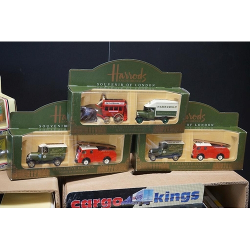 1196 - Over 65 Boxed Lledo diecast models to include Hamley's & Harrods Souvenirs of London, Rolls Royce co... 