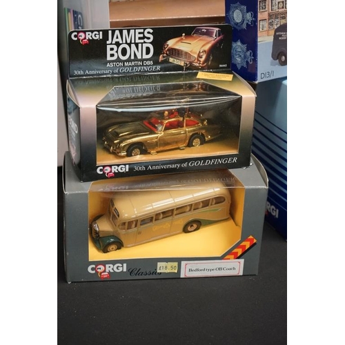 1203 - 34 Boxed Corgi diecast models & multi-model sets to include 96445 James Bond Aston Martin DB5 '30th ... 