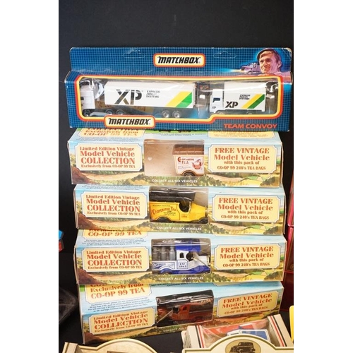 1251 - 39 Boxed diecast models to include Matchbox, Corgi, Lledo & Shell examples, featuring Matchbox Team ... 