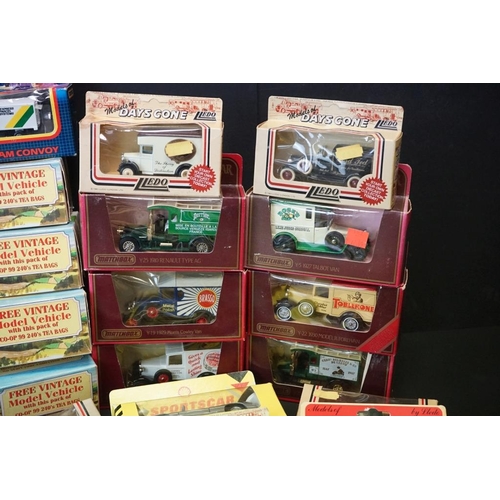 1251 - 39 Boxed diecast models to include Matchbox, Corgi, Lledo & Shell examples, featuring Matchbox Team ... 