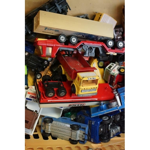 1251A - Around 100 diecast models to include Corgi, Siku, Matchbox & Lledo examples, featuring Corgi Whizzwh... 