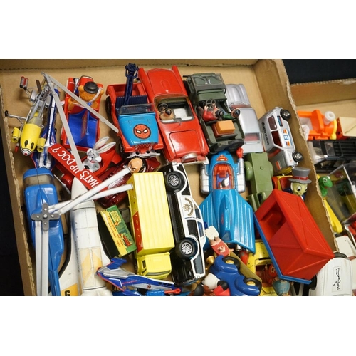 1259 - Large collection of 19060s onwards diecast & plastic models many TV related examples featuring Corgi... 