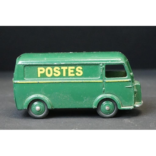 1268 - 15 Mid 20th C French Dinky diecast models to include 258 Peugeot D3A, 24U Simca 9 Aronde, Tracteur P... 