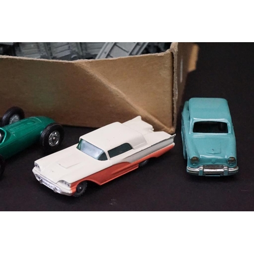 1273 - Collection of mid 20th C play worn diecast models to include many Lone Star Locos and accessories, M... 