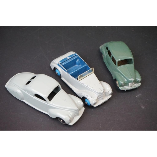 1276 - 24 Mid 20th C play worn diecast models to include 20 x Dinky examples featuring Thunderbirds Lady Pe... 