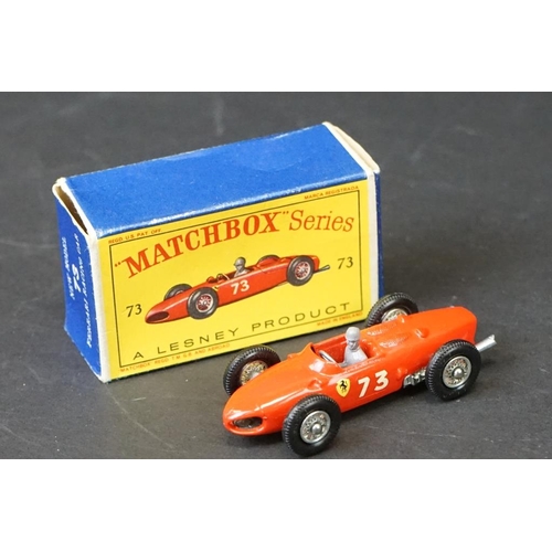 1279 - Six boxed Matchbox Series diecast models to include 52 Maserati 4 CLT/1948, 19 Aston Martin Racer, 4... 