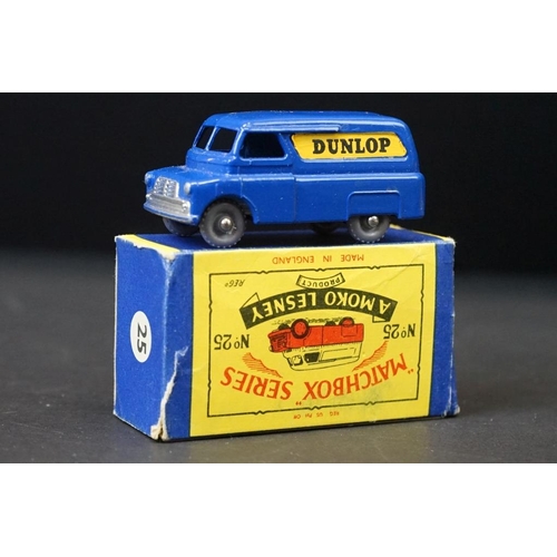 1280 - 10 Boxed Matchbox Lesney 75 Series diecast models to include 42 Evening News, 47 Brooke Bond Tea, 25... 