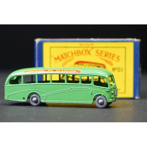 1280 - 10 Boxed Matchbox Lesney 75 Series diecast models to include 42 Evening News, 47 Brooke Bond Tea, 25... 