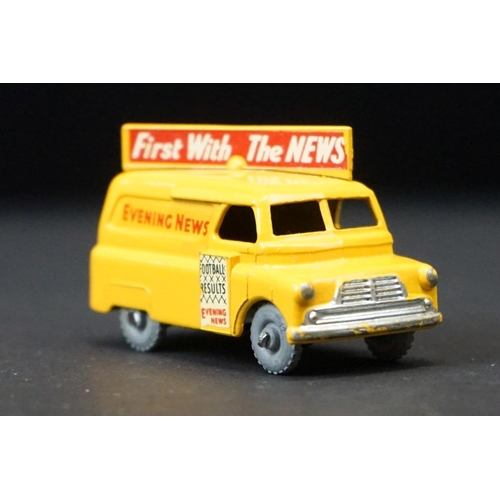 1280 - 10 Boxed Matchbox Lesney 75 Series diecast models to include 42 Evening News, 47 Brooke Bond Tea, 25... 