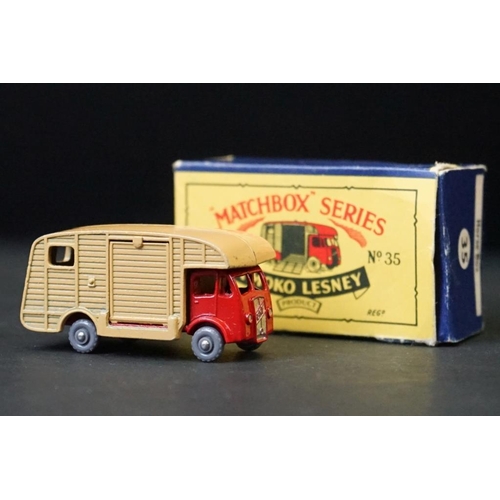 1281 - Eight boxed Matchbox Lesney 75 Series diecast models to include 37 Coca Cola Lorry, 24 Excavator, 23... 