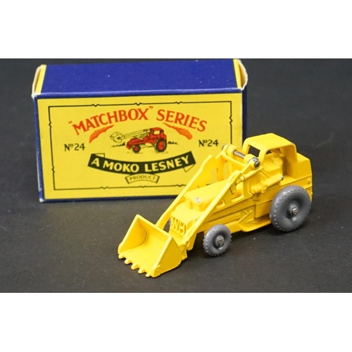 1281 - Eight boxed Matchbox Lesney 75 Series diecast models to include 37 Coca Cola Lorry, 24 Excavator, 23... 