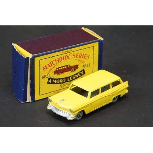 1283 - 16 Boxed Matchbox Lesney 75 Series diecast models to include 29 Bedford, 53 Aston Martin, 48 Meteor,... 