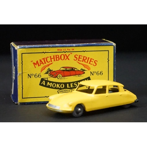 1285 - Nine boxed Matchbox Lesney 75 Series diecast models to include 69 Nestle's Van, 60 Morris Omnitruck,... 