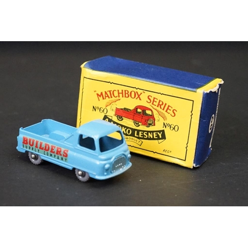 1285 - Nine boxed Matchbox Lesney 75 Series diecast models to include 69 Nestle's Van, 60 Morris Omnitruck,... 