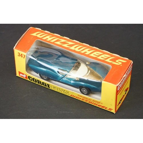 1287 - Four boxed Corgi Whizzwheels diecast models to include 316 Ford GT 70, 303 Roger Clark's 3 litre V6 ... 