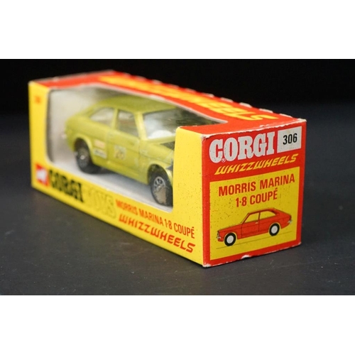 1287 - Four boxed Corgi Whizzwheels diecast models to include 316 Ford GT 70, 303 Roger Clark's 3 litre V6 ... 