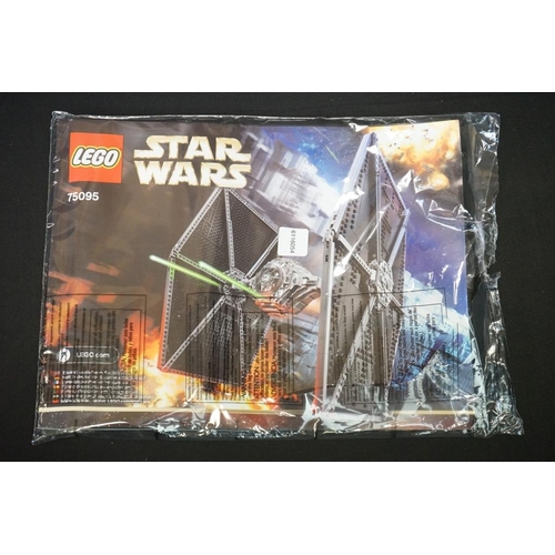 171 - Lego - Boxed Star Wars Ultimate Collectors Series (2015) 75095 Tie Fighter, part built with instruct... 