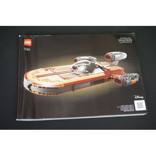 174 - Lego - Boxed Star Wars Ultimate Collectors Series (2022) 75341 Luke Skywalker's Landspeeder built wi... 