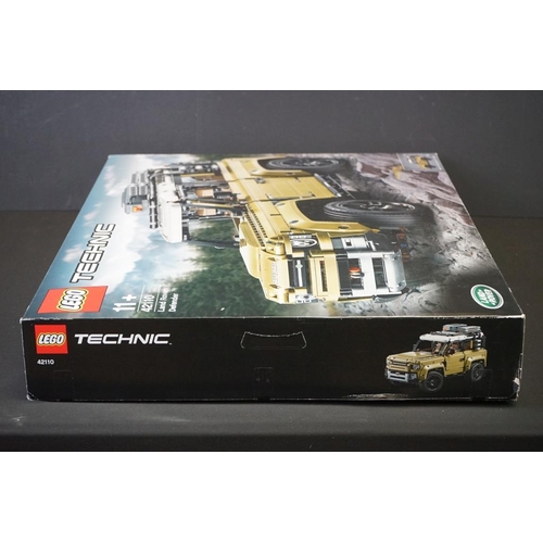 176 - Lego - Boxed Lego Technic 42110 Land Rover Defender set, some seal raise but box appears to be unope... 