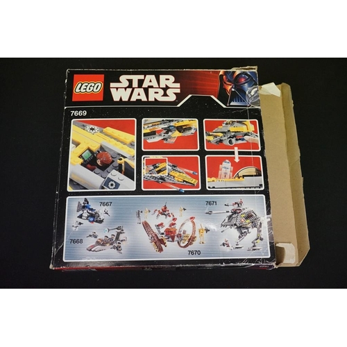 181 - Lego - Three boxed Star Wars Lego sets to include 10178 Motorized Walking AT-AT (missing 2 x mini fi... 