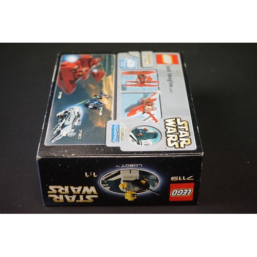 182 - Lego - Eight boxed Star Wars Lego sets to include 6 x sealed examples (7200 Final Duel I, 7201 Final... 