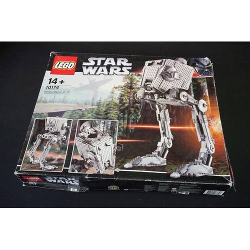 183 - Lego - Two boxed Star Wars Lego sets to include Ultimate Collectors Series (2006) 10174 AT-ST (box s... 