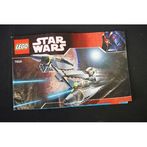 184 - Lego - Four boxed Star Wars Lego sets to include 7658 Y-Wing Fighter (previously built with 2 x mini... 