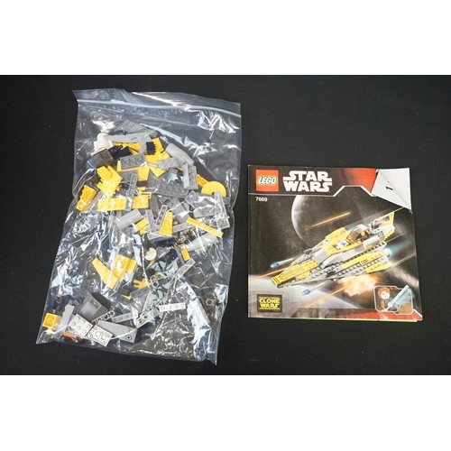 184 - Lego - Four boxed Star Wars Lego sets to include 7658 Y-Wing Fighter (previously built with 2 x mini... 