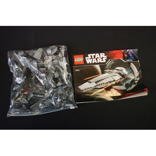 184 - Lego - Four boxed Star Wars Lego sets to include 7658 Y-Wing Fighter (previously built with 2 x mini... 