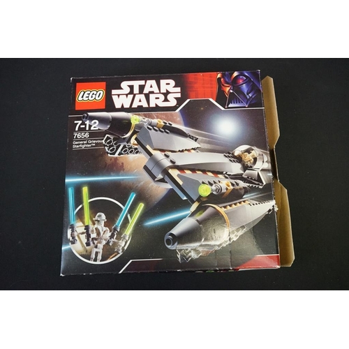 184 - Lego - Four boxed Star Wars Lego sets to include 7658 Y-Wing Fighter (previously built with 2 x mini... 