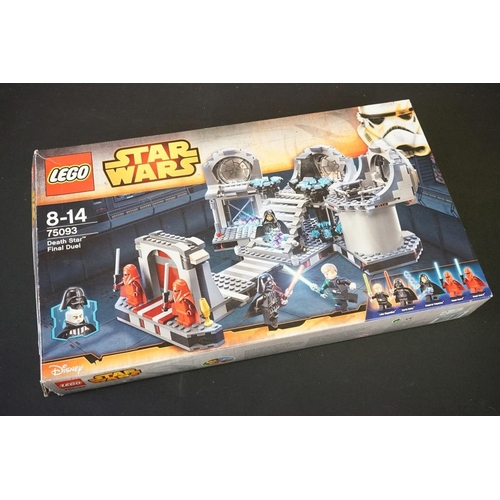 185 - Lego - Three boxed Star Wars Rebels Lego sets to include 75093 Death Star Final Duel, 75083 AT-DP & ... 