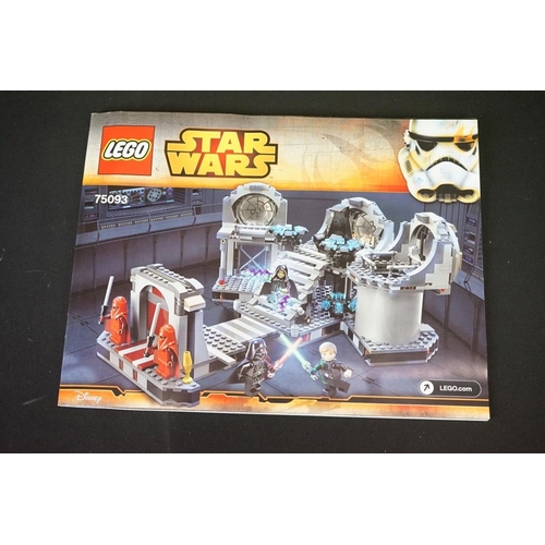 185 - Lego - Three boxed Star Wars Rebels Lego sets to include 75093 Death Star Final Duel, 75083 AT-DP & ... 