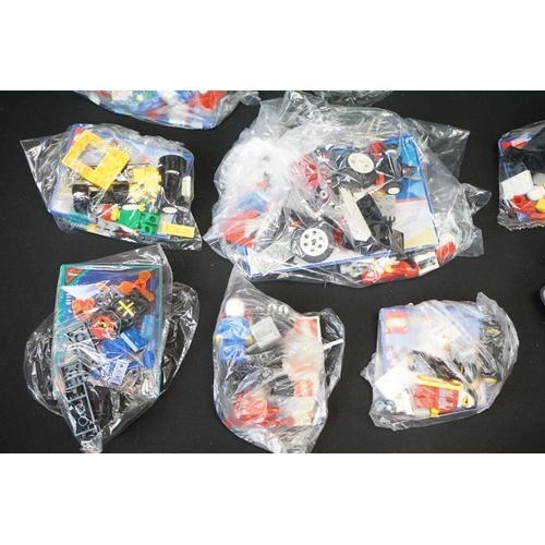 188 - Lego - 18 Lego System vehicle sets, circa 1990's, to include 6546 Slick Racer, 6513 Glade Runner, 64... 